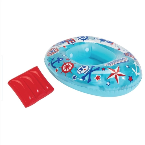 SwimSchool Lil’ Skipper Baby Pool Float - Picture 2 of 5